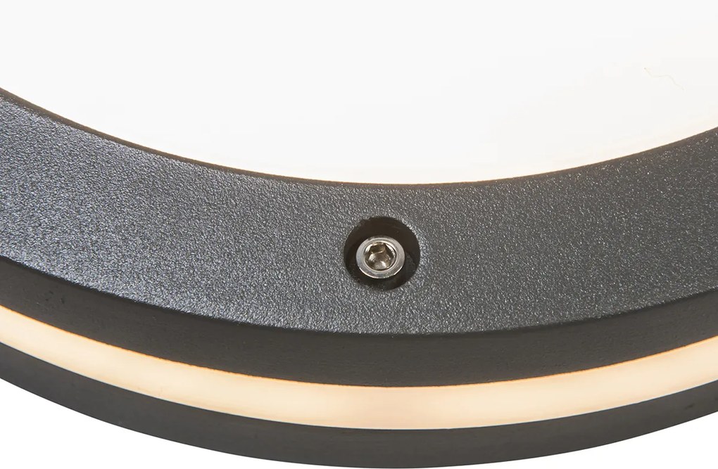 Inteligentna lampa ścienna i sufitowa ciemnoszara w tym WiFi A60 - Glow