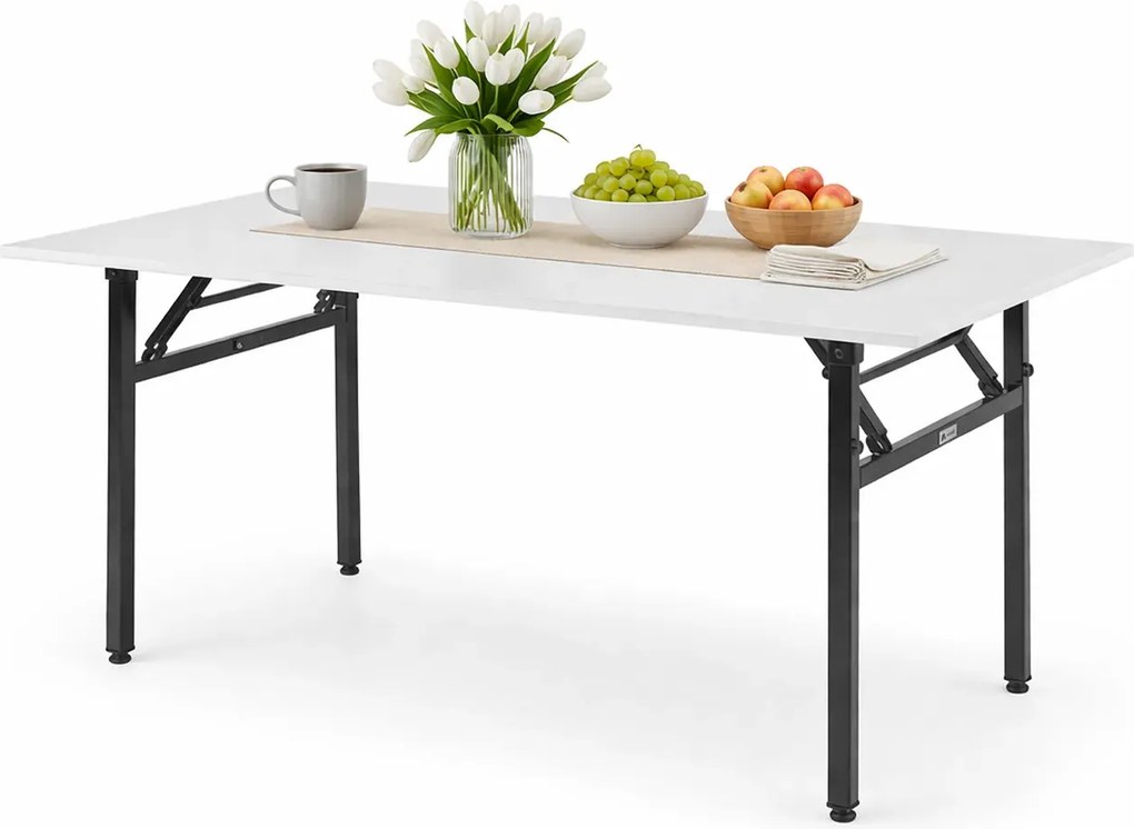 Biały składany stół konferencyjny P0-W82