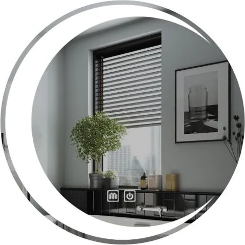 IREDA Lustro łazienkowe z oświetleniem LED, 70 cm