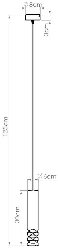 Lampa wisząca LIRO 1 biała SOLLUX LIGHTING