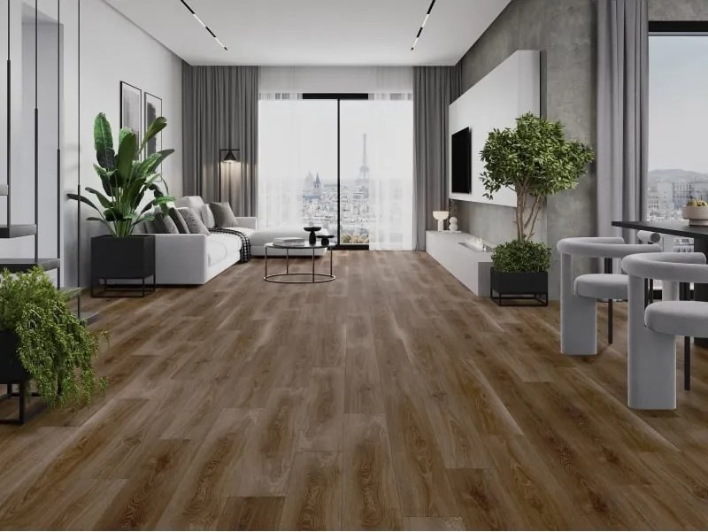 Mexen San Juan panele winylowe 1240 x 182 mm SPC 6,5 mm, podkład IXPE 1,5 mm, 4 V-Fuga, Dąb - F1049-1240-182-505-4V1-01