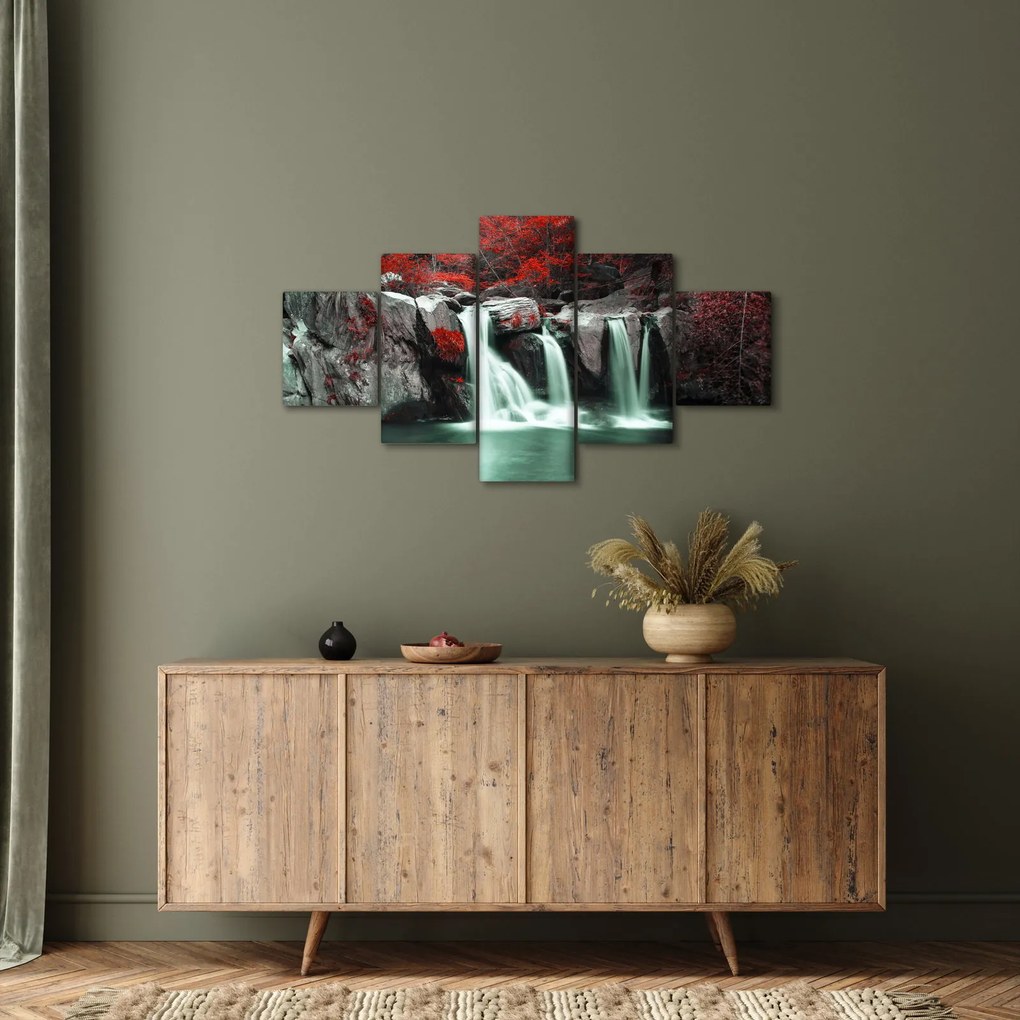 Obraz - Wodospady (125x70 cm)