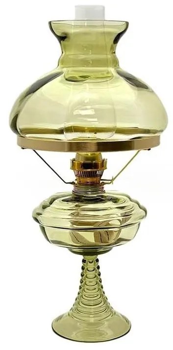 Lampa naftowa MILADA 50 cm zielona leśna