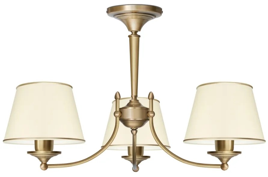 Elegancki żyrandol z 3 abażurami YA-S3AK