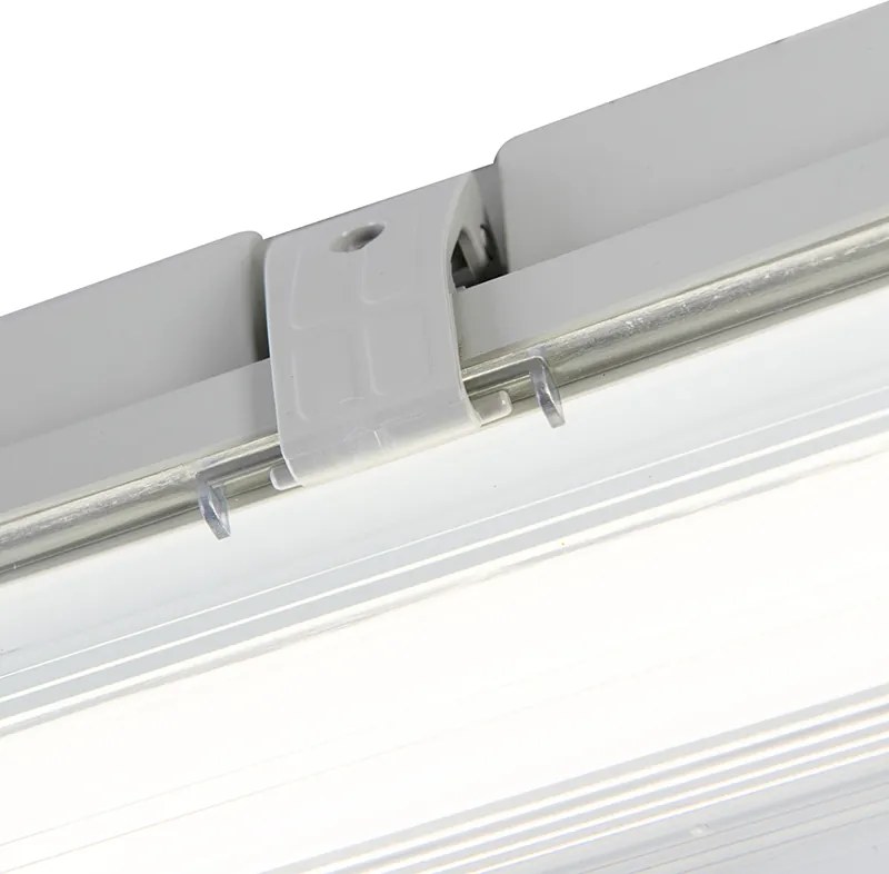 Oświetlenie sufitowe TL z wbudowanym LED 1800 lm i czujnikiem ruchu IP65 - Base