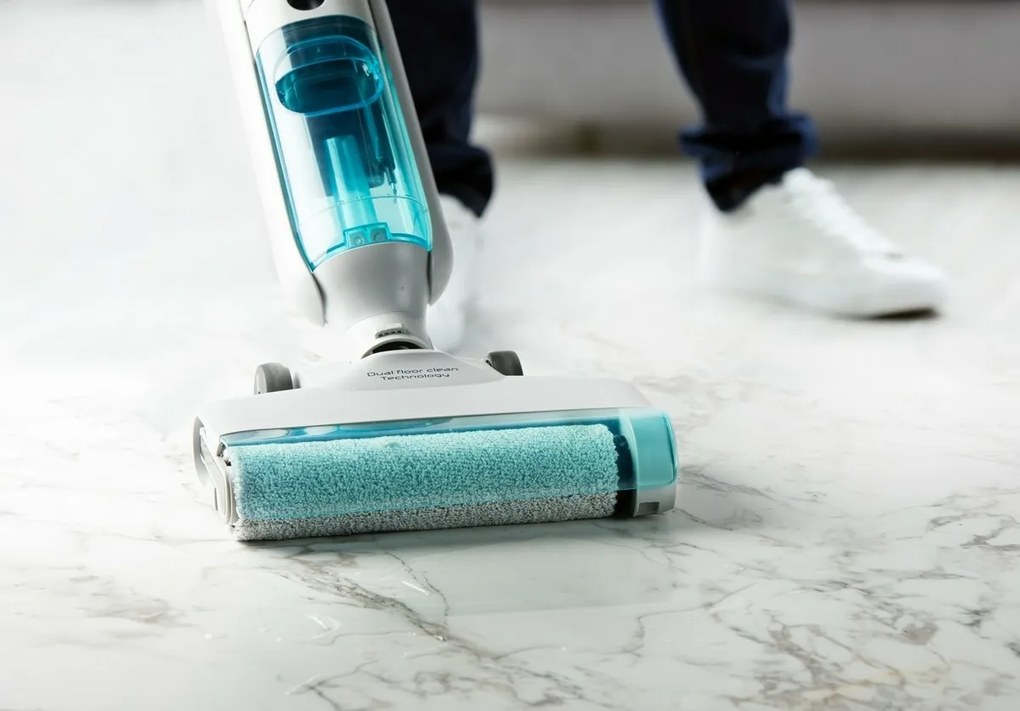 DOMO DO253SW odkurzacz podłogowy 2 w 1 z funkcją odsysania