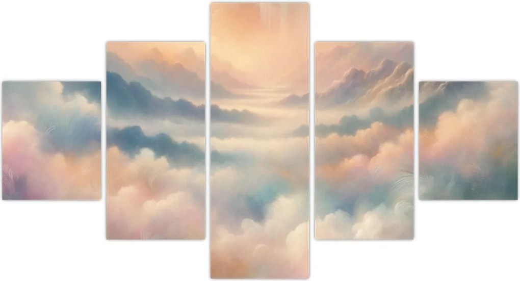 Obraz - Chmury (125x70 cm)