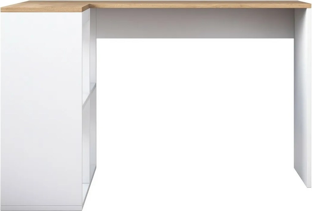 Biurko Haril Oak and White
