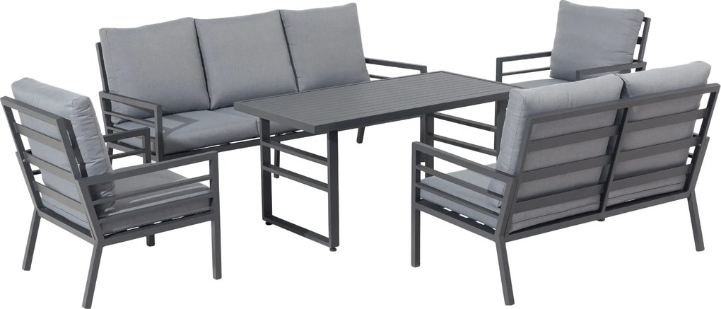 Doppler MANHATTAN ogrodowy zestaw wypoczynkowy 2+1