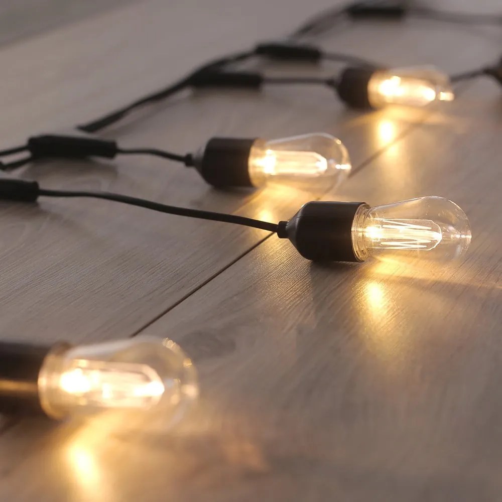 Girlanda świetlna LED DecoKing Bulb, 10 lampek, dł. 8 m