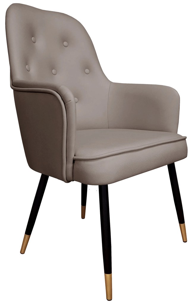 Krzesło SARA noga czarna/złota Vega26