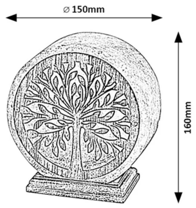 Rabalux 76009 solna lampa dekoracyjna Igdrasil