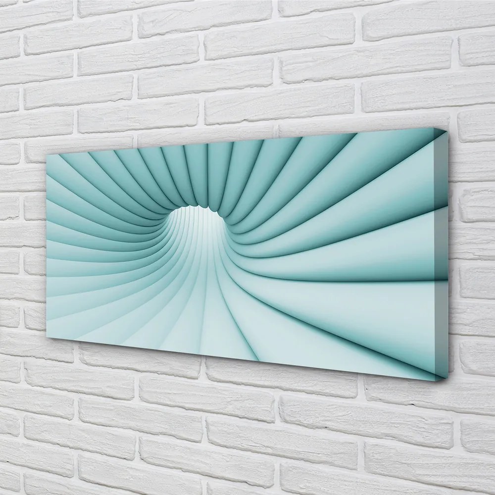 Zdjęcie na płótnie Tunel Geometryczny