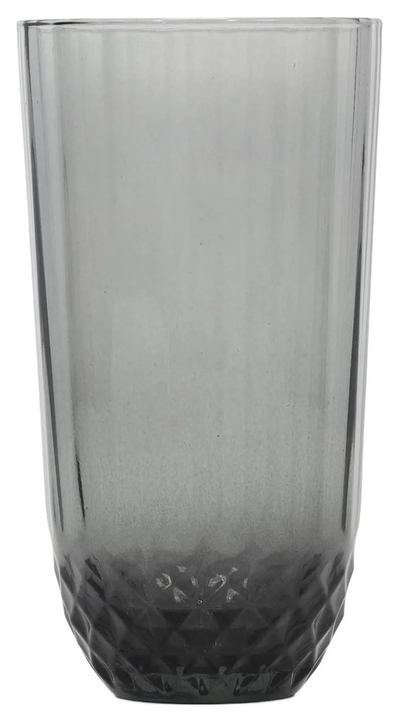 Szklanka z szarego szkła, 345 ml