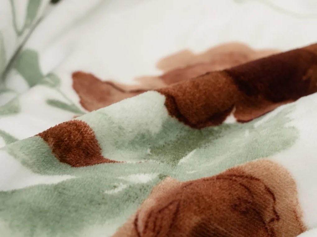 PrzytulneMieszkanie.pl PrzytulneMieszkanie.pl Dwustronna pościel DUO SENSE ROSALIA wzorzysta + poszewka na poduszkę 40x50 cm GRATIS Rozmiar pościeli: 70 x 90 cm | 140 x 200 cm