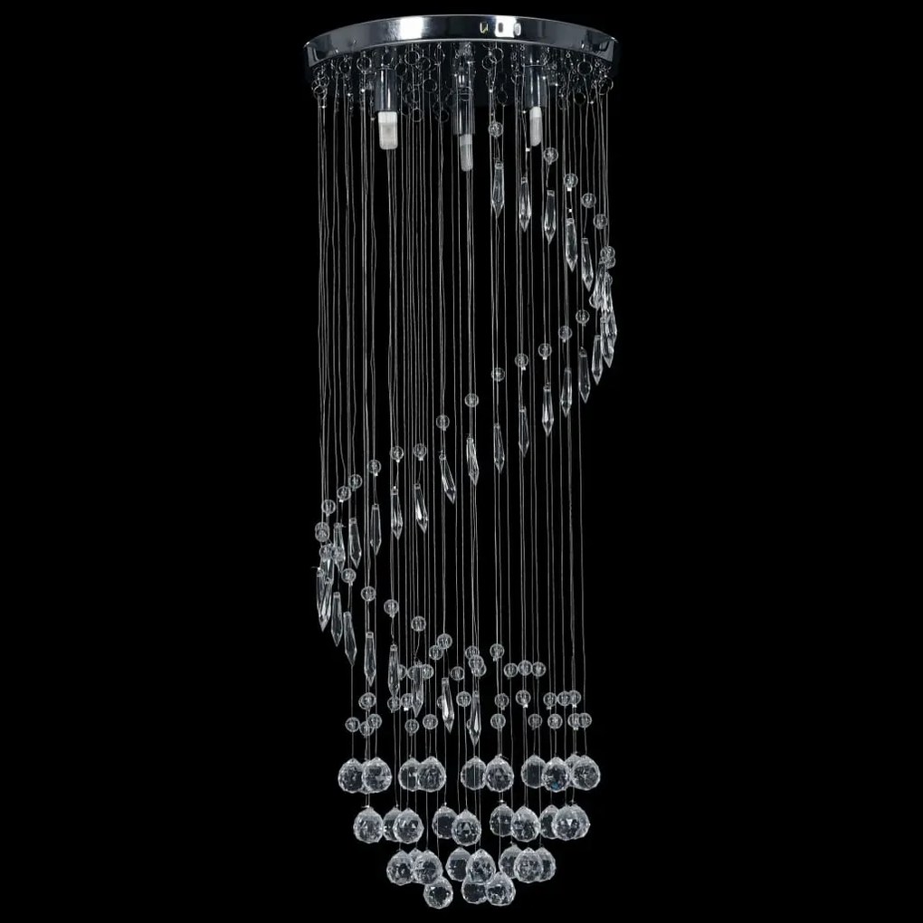 Lampa sufitowa kryształowa spirala - 11X EX161 N2-G73