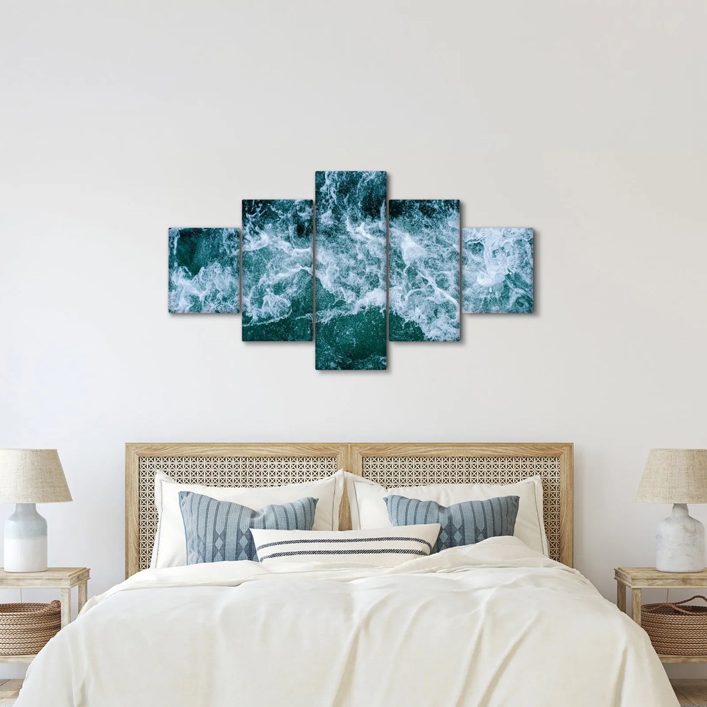 Obraz - Fale oceanu (125x70 cm)