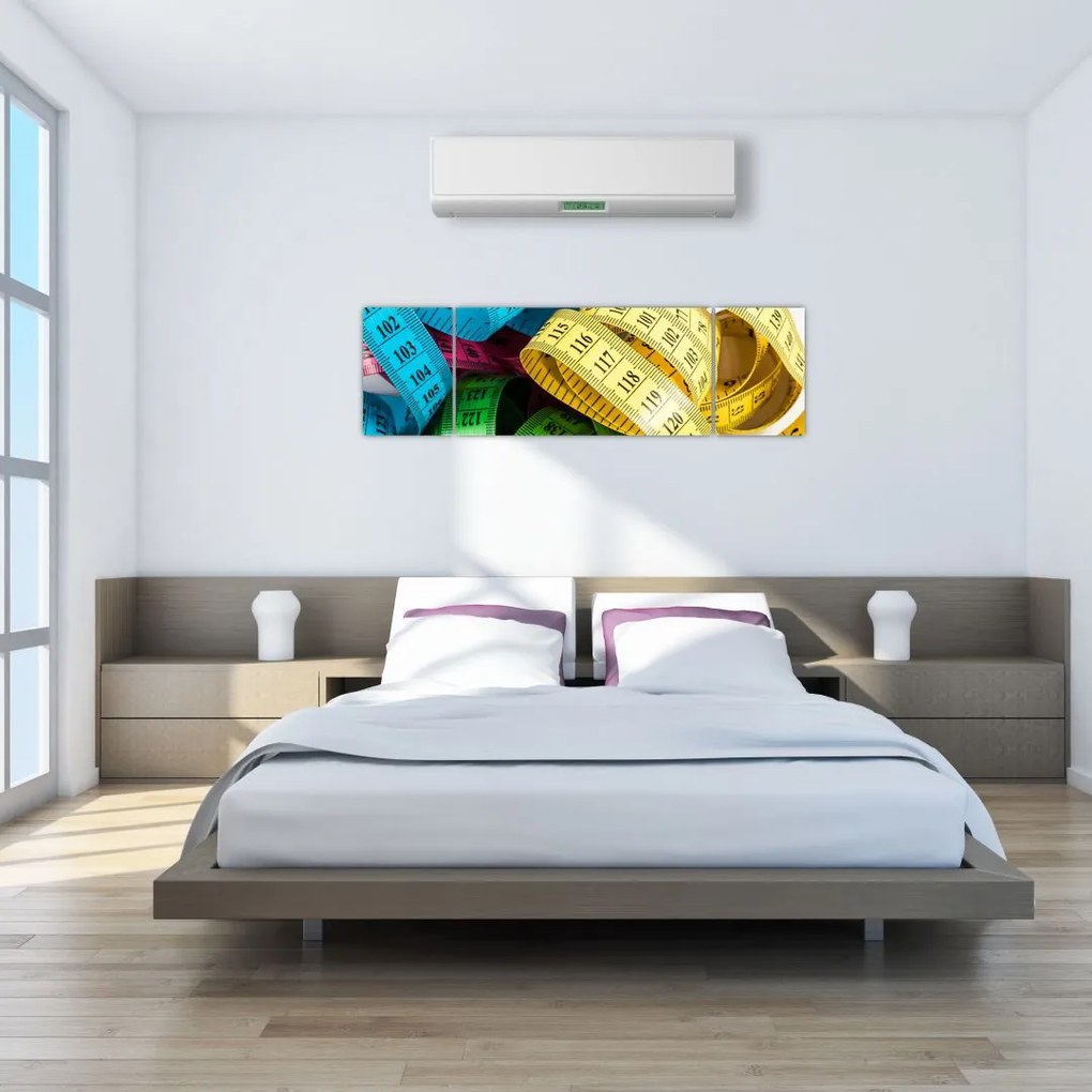Obraz mierników koloru (170x50 cm)