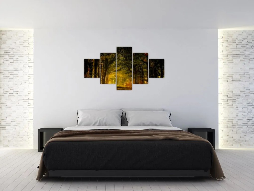 Obraz lasu (125x70 cm)