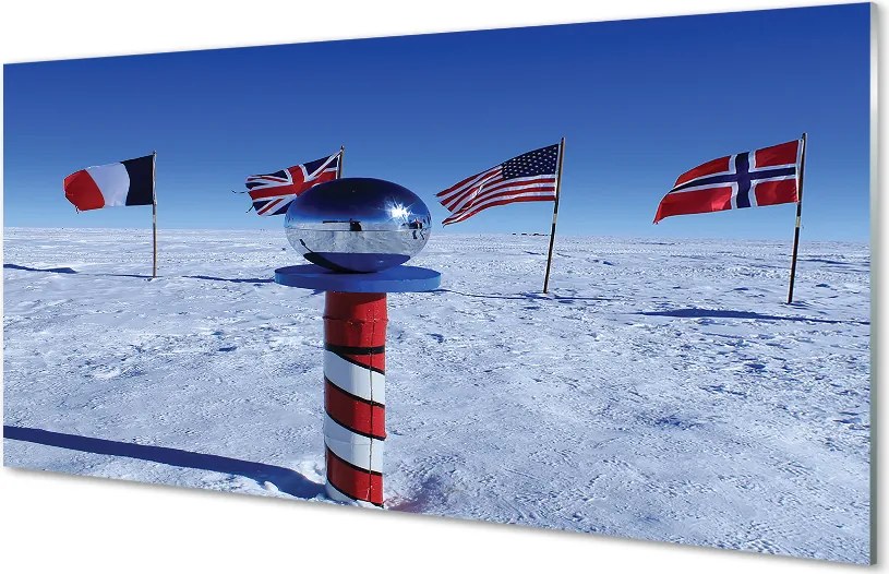 Panel szklany do Kuchni Brazylijski Sztandar