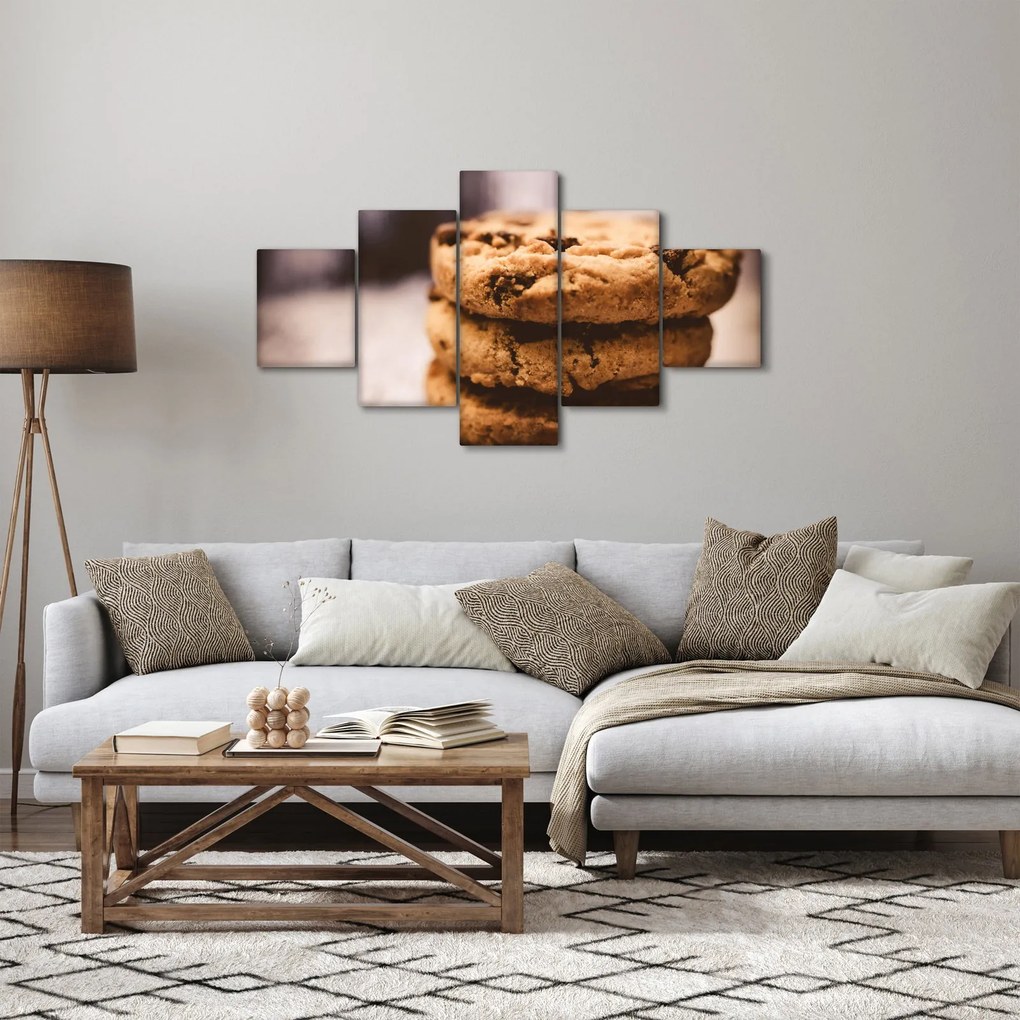 Obraz plików cookie (125x70 cm)
