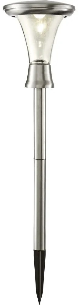 Zestaw 2 solarnych lamp ogrodowych LED Star Trading Turin, wys. 47 cm
