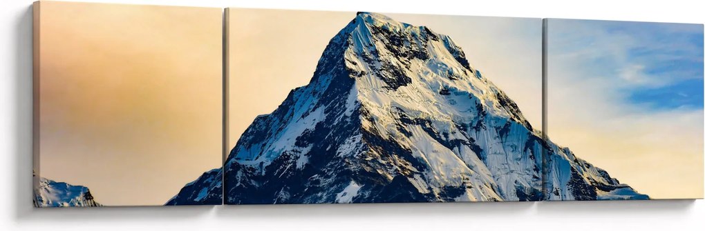 Obraz ośnieżonych gór, Nepal (170x50 cm)