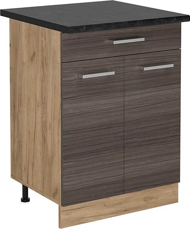 Szafka dolna do kuchni szlachetna szarość 60x60x81.6 r-line