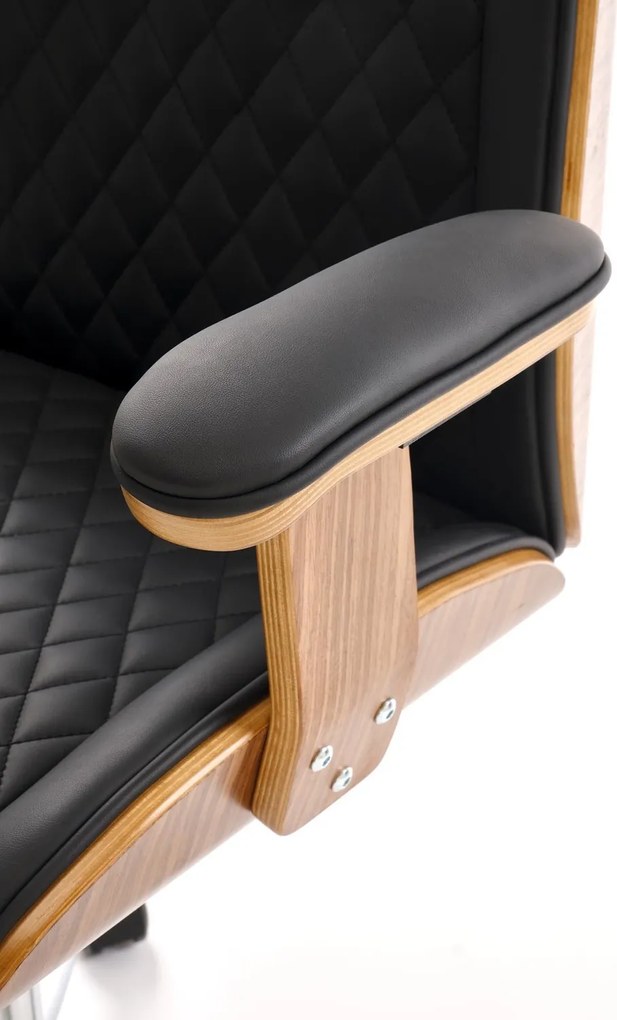 Fotel biurowy z oparciem ze sklejki Timber Halmar