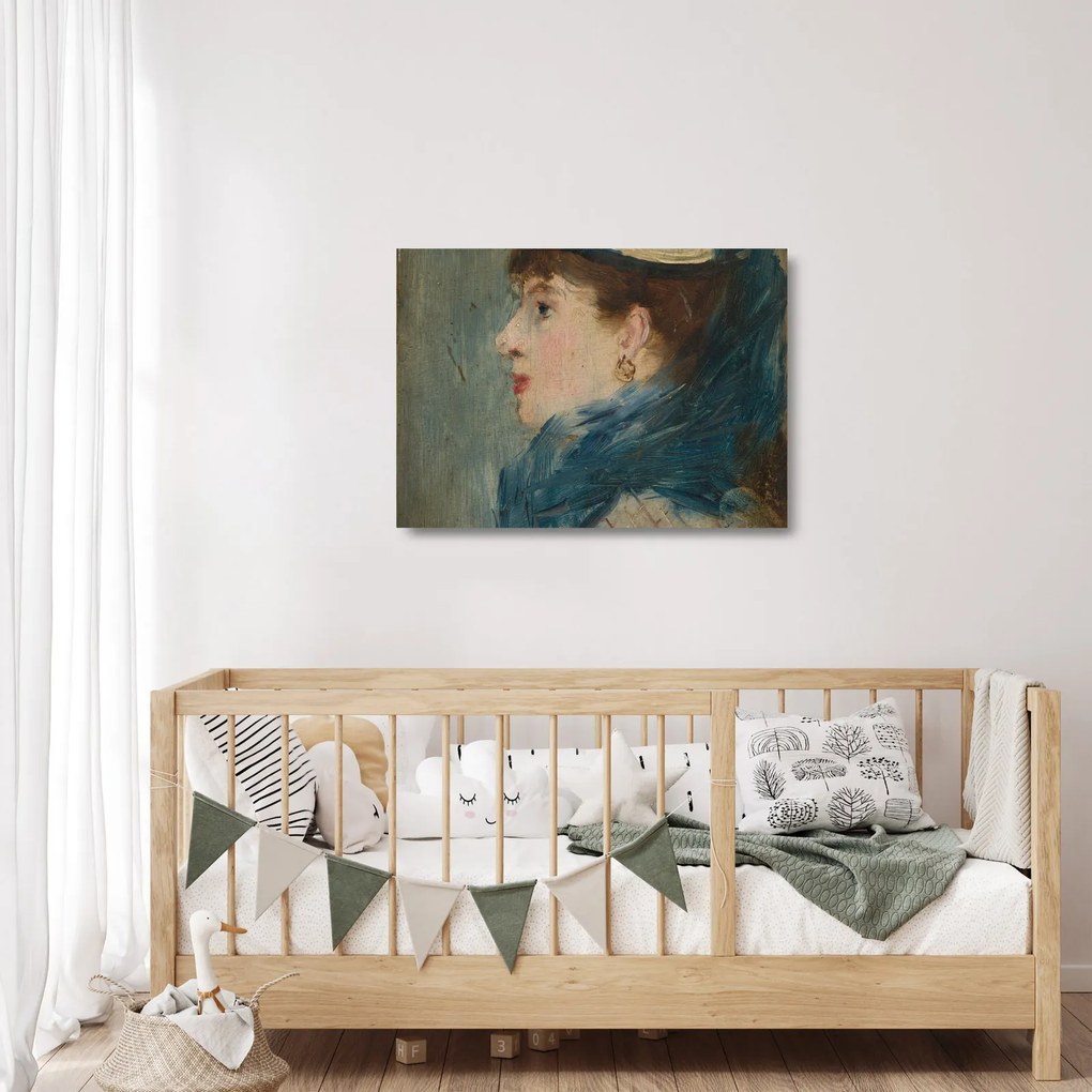 Obraz na szkle - Edouard Manet, Portrait of a Lady, reprodukcje (70x50 cm)