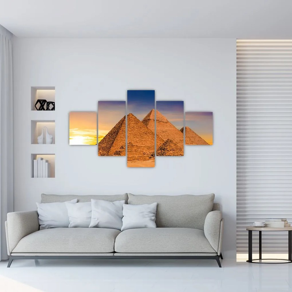 Obraz - piramidy egipskie (125x70 cm)
