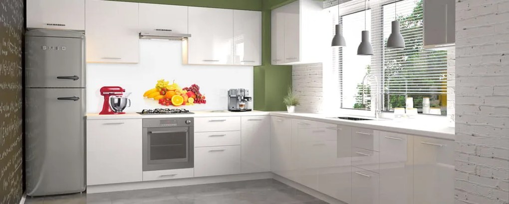 BELLA DU-60/214 szafka dolna uniwersalna front: biały połysk