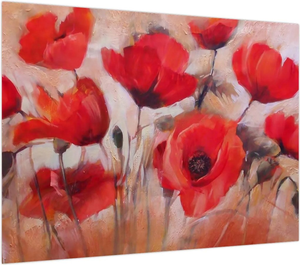 Obraz - Wilcze maki (70x50 cm)