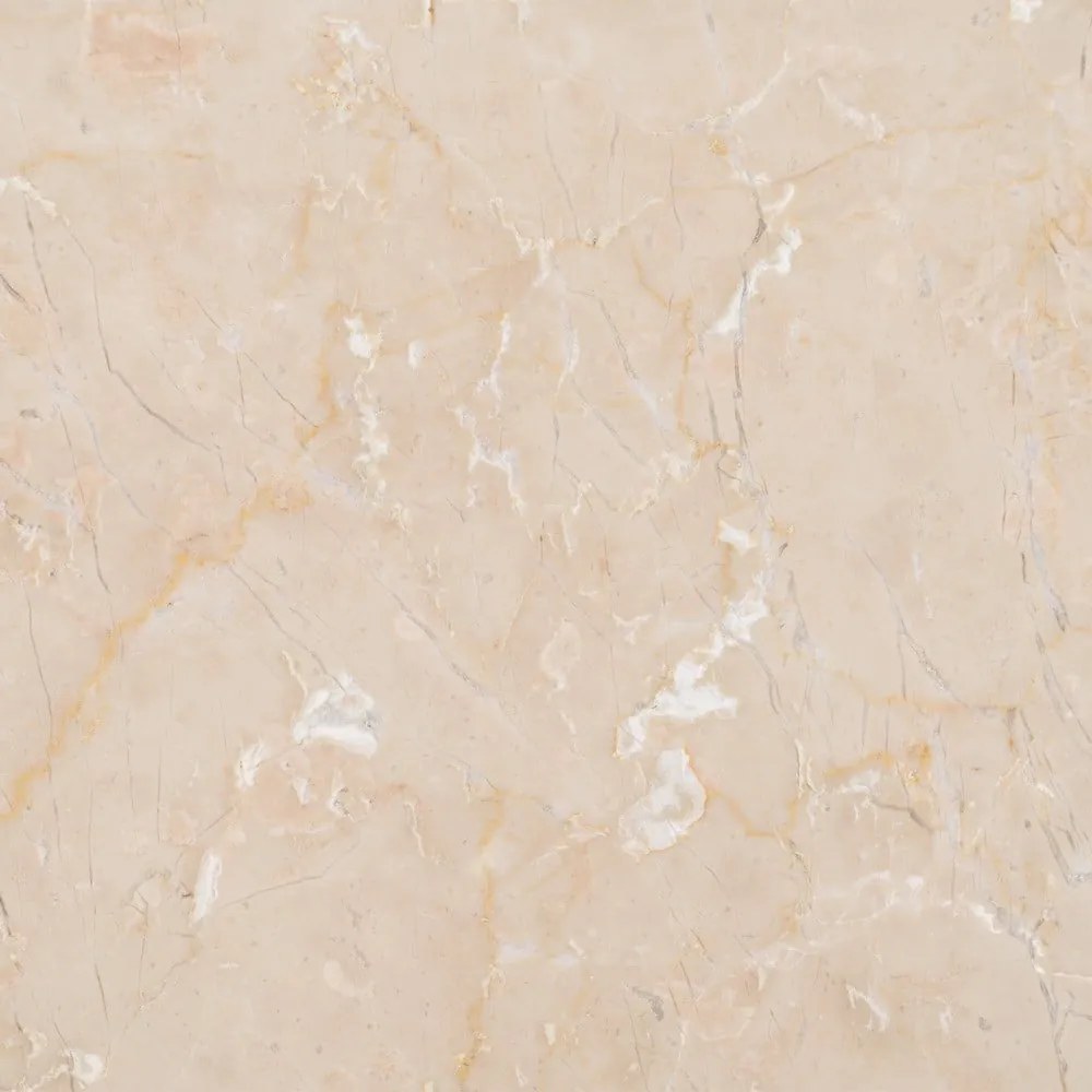 Okrągły stół z marmurowym blatem ø 120 cm – Ixia