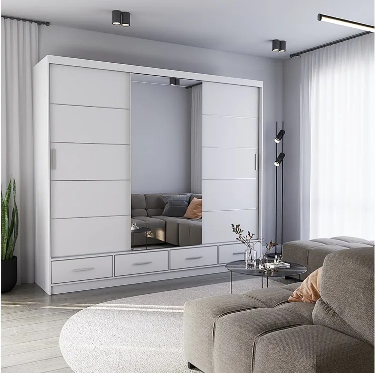 Szafa z drzwiami przesuwnymi FLORENCE S 250 cm