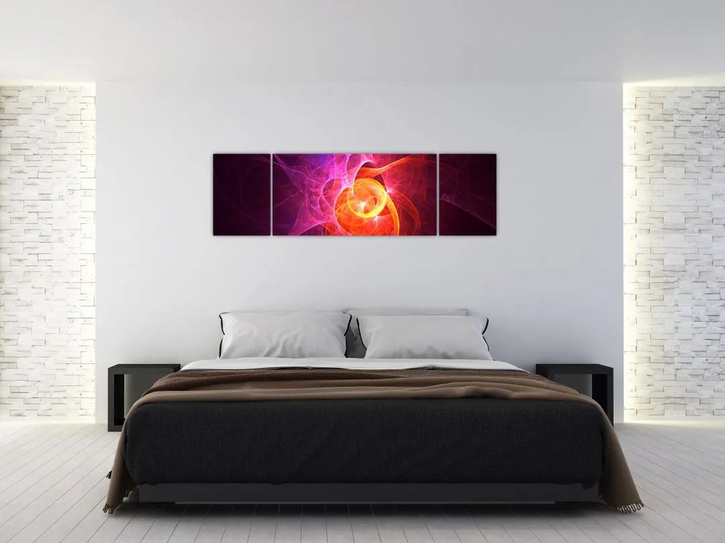 Nowoczesny abstrakcyjny obraz (170x50 cm)