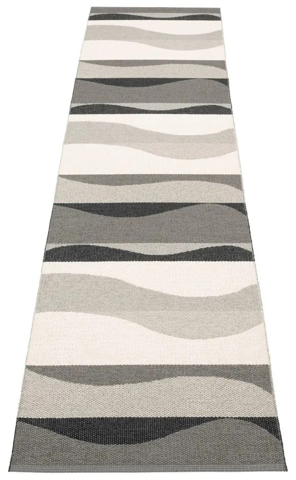 Szary chodnik odpowiedni na zewnątrz 70x300 cm Urvi Metal – Pappelina