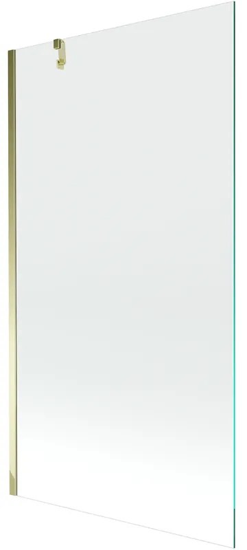 Mexen Next parawan nawannowy 1-skrzydłowy 90 x 150 cm, transparent, złoty - 895-090-000-00-00-50