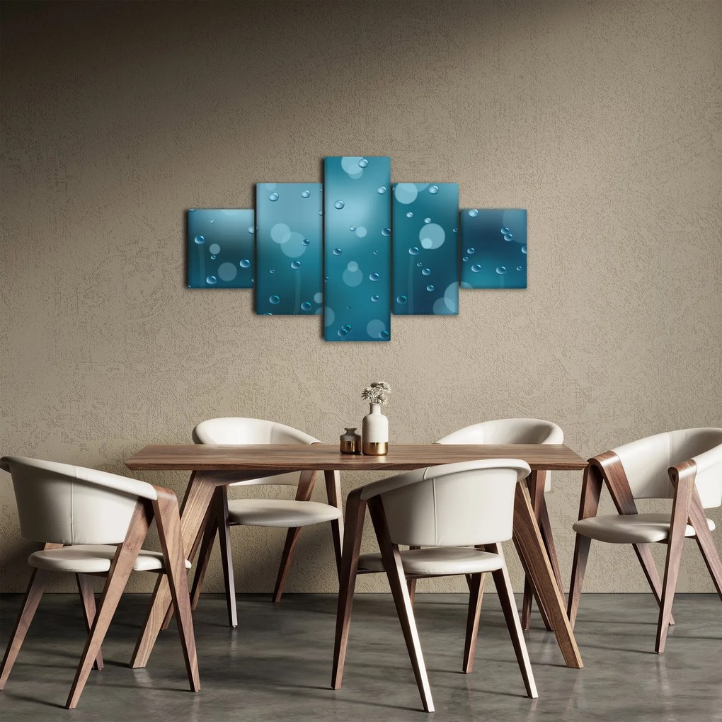 Obraz kropelek (125x70 cm)