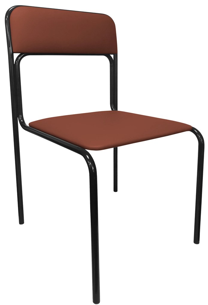 Krzesło konferencyjne Tulipan stelaż czarny D03