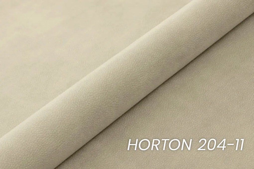 Narożnik Magnis L z funkcją spania prawostronny - beżowa dzianina łatwoczyszcząca Horton 204-11 - Końcówka serii