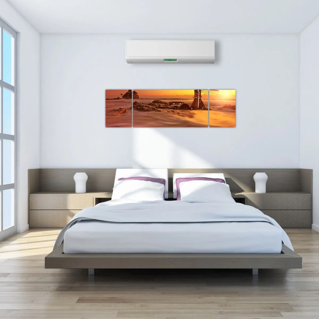 Obraz - Zachód słońca (170x50 cm)