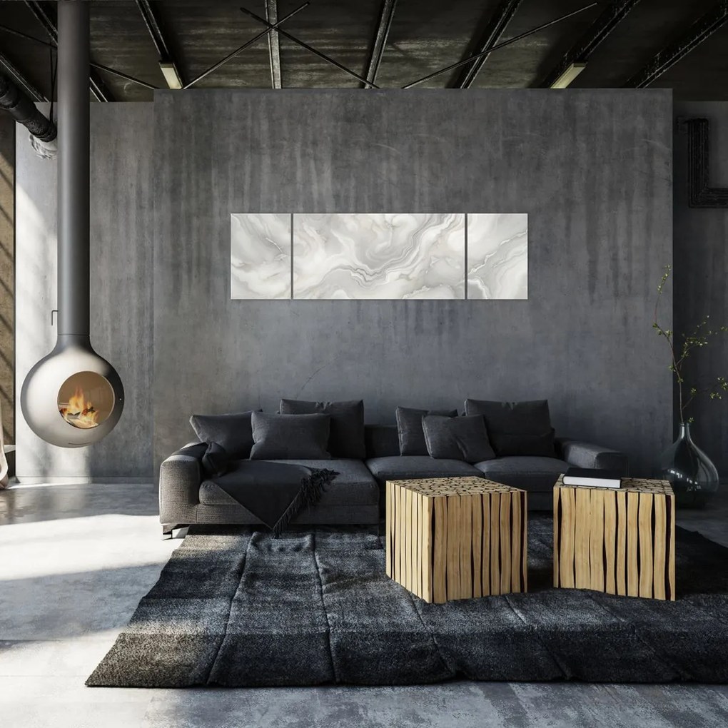 Obraz - Naturalna tekstura marmuru (170x50 cm)
