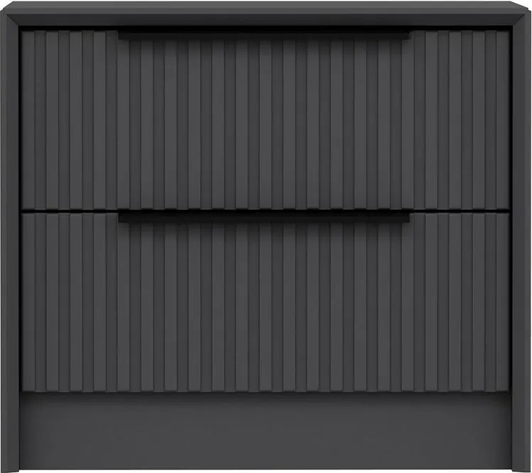 Szafka nocna Kale Luxe Anthracite