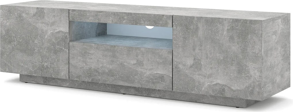Szafka pod TV stojąca lub wisząca beton F1-F18