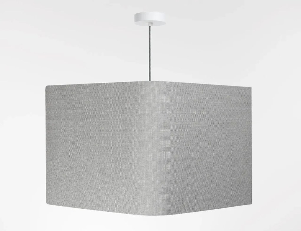 Lampa wisząca KWADRO LEN 009-40w20 szara BPS KONCEPT