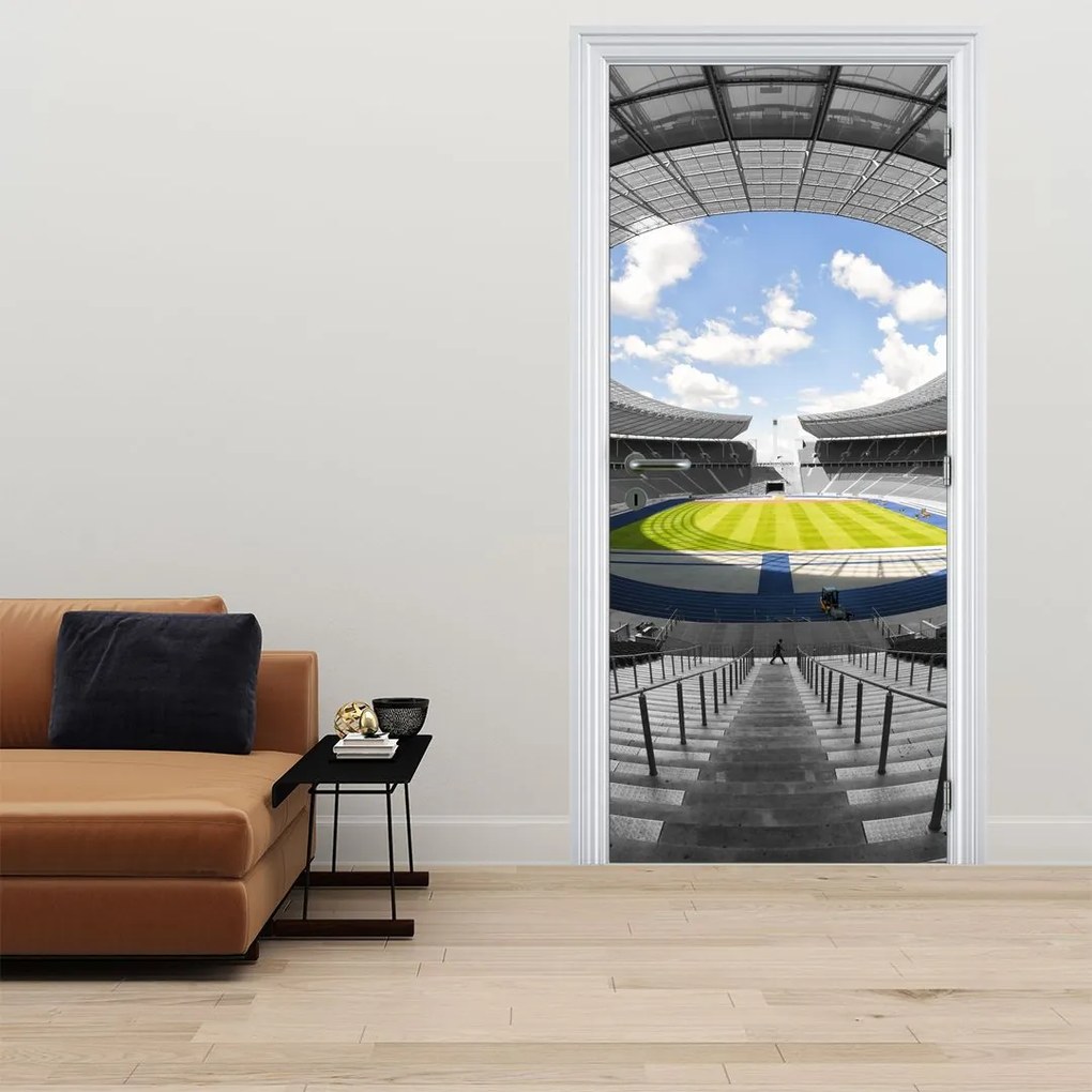 Fototapeta na drzwi - Stadion piłkarski (95x205cm)