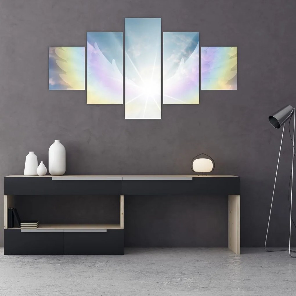 Obraz - Anielska aura (125x70 cm)
