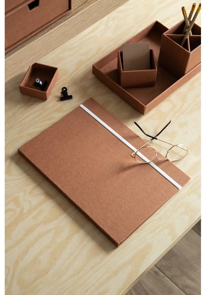 Kartonowy organizer na dokumenty Paulina Restore Paper Laminate A4 – Bigso