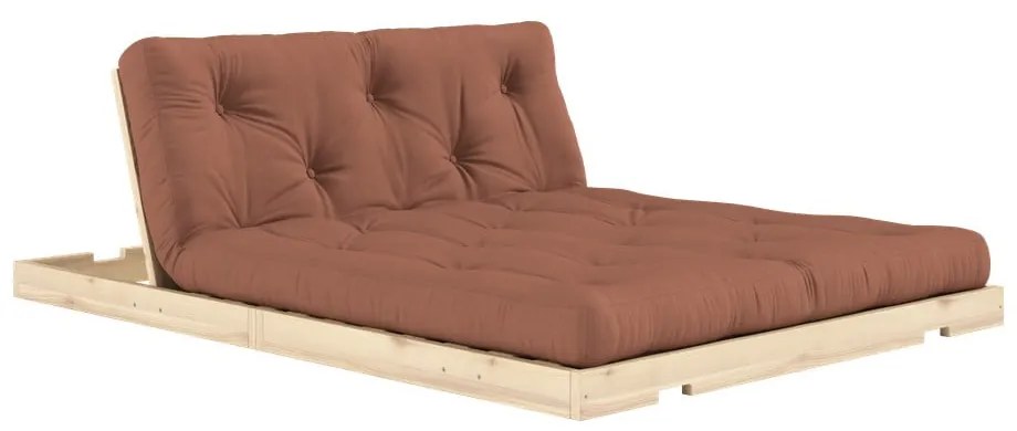 Ceglasta/w kolorze terakoty rozkładana sofa 145 cm Flip – Karup Design